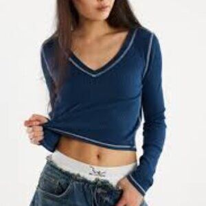 Free People Care FP Manchester Long Sleeve NWT *